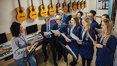 Teen Choral Music Instruction Tracks
